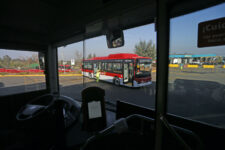 Autoridades presentan  nuevos buses eléctricos con estándar Red